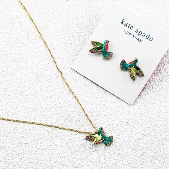 Kate Spade Bird Earring and Necklace Set - Picture 5 of 5